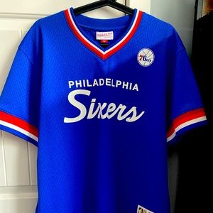 Philadelphia 76ers Jersey Mesh Tee
